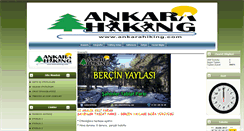 Desktop Screenshot of ankarahiking.com