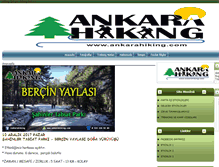 Tablet Screenshot of ankarahiking.com